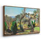 Landscape near Nice, c. 1918 - Floater Framed Canvas Print
