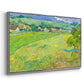 Les Vessenots in Auvers, 1890 - Floater Framed Canvas Print