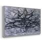 The Gray Tree, 1911 - Floater Framed Canvas Print