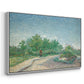 Square Saint-Pierre, Paris, 1887 - Floater Framed Canvas Print