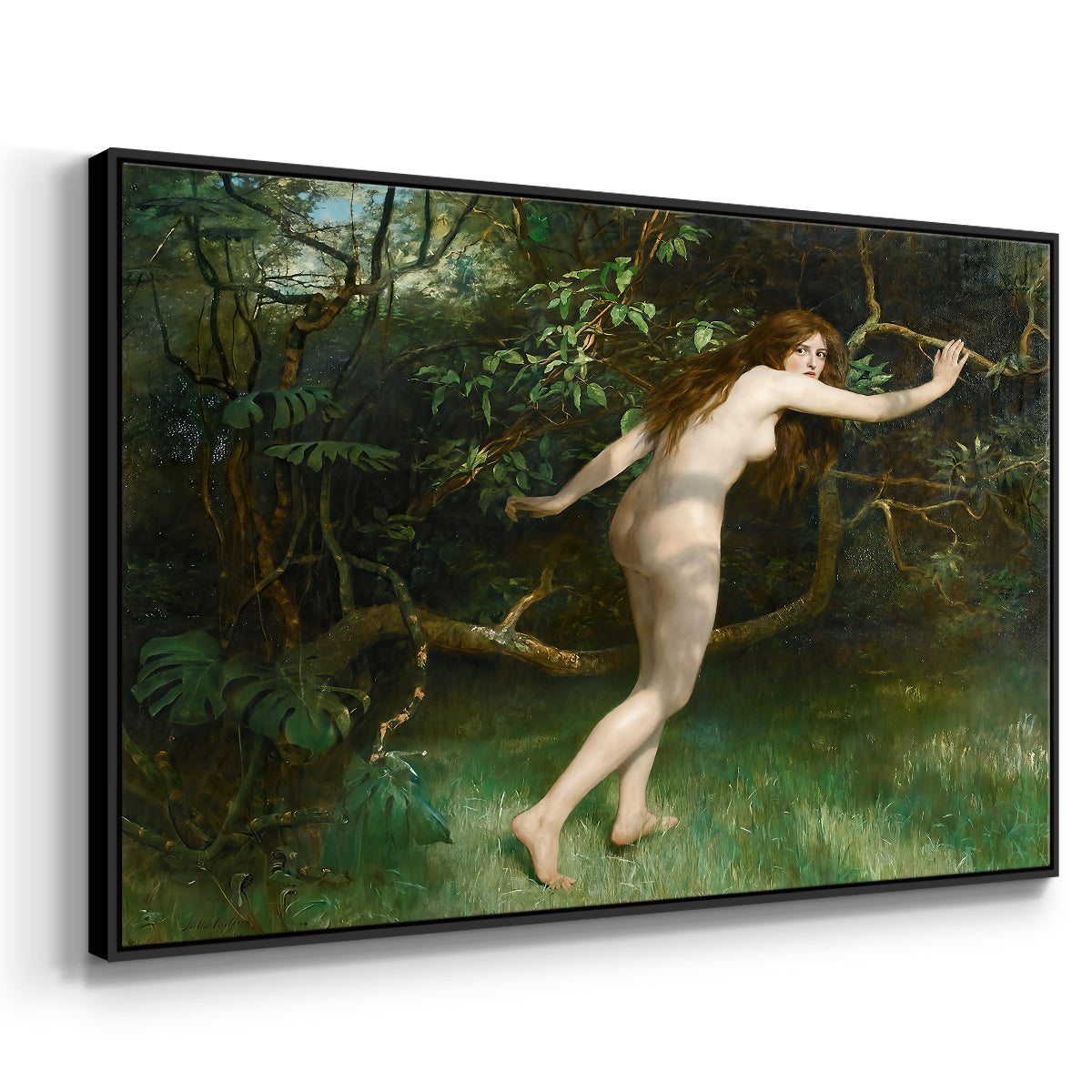 Eve, 1911 - Floater Framed Canvas Print