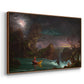 The Voyage of Life: Manhood, 1842 - Floater Framed Canvas Print