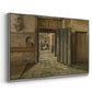 The Conversation, 1884 - Floater Framed Canvas Print