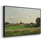 The Saulce Estate, 1869 - Floater Framed Canvas Print