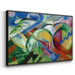 The Sheep, c. 1913-1914 - Floater Framed Canvas Print