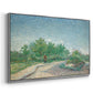 Square Saint-Pierre, Paris, 1887 - Floater Framed Canvas Print