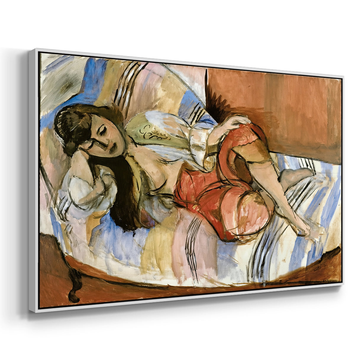 Odalisque, 1923 - Floater Framed Canvas Print