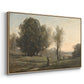 Landscape (Souvenir of les landes), c. 1872 - Floater Framed Canvas Print