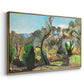 Landscape near Nice, c. 1918 - Floater Framed Canvas Print