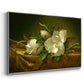 Magnolias on Gold Velvet Cloth, c. 1888-1890 - Floater Framed Canvas Print