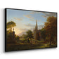 The Return, 1837 - Floater Framed Canvas Print