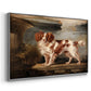 Portrait of Dash, a Favourite Spaniel, Property of Lady Frances Vane-Tempest, 1819 - Floater Framed Canvas Print
