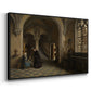 Interior of the Church of Saint Paul in Antwerp, c. 1865-1869 - Floater Framed Canvas Print