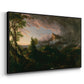The Course of Empire: The Savage State, 1834 - Floater Framed Canvas Print