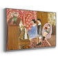 The Piano Lesson, 1923 - Floater Framed Canvas Print