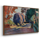 The Luxembourg Gardens, 1901 - Floater Framed Canvas Print