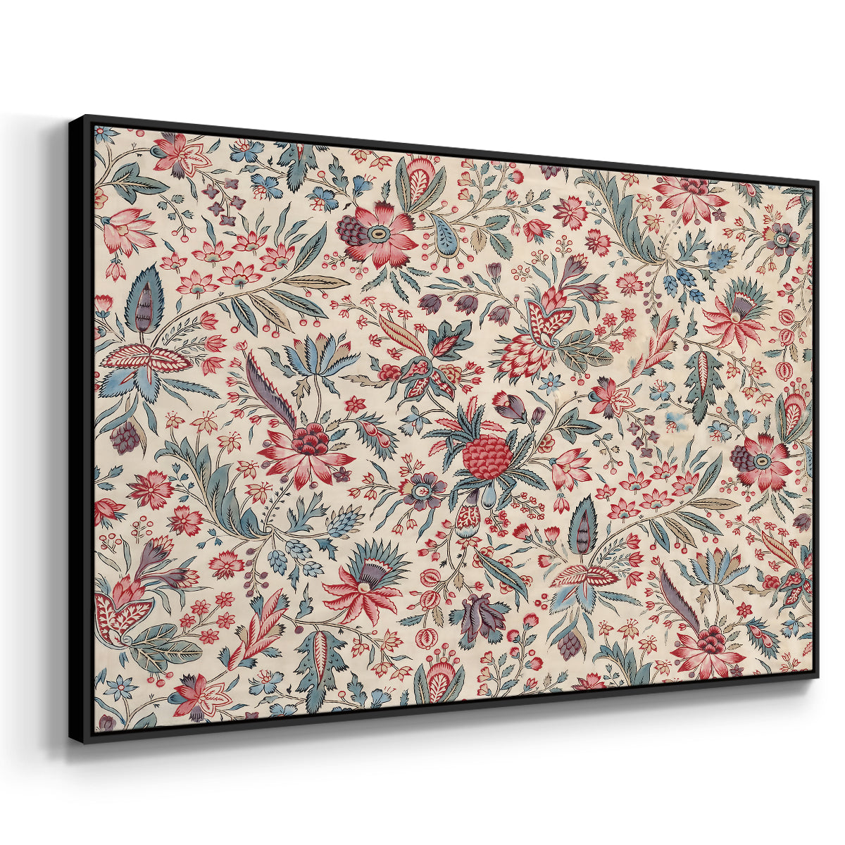 Anaras - Cream, c. 1775-1800 - Floater Framed Canvas Print