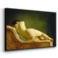 Reclining Nude (Liggende model), 1833 - Floater Framed Canvas Print