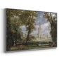 Salisbury Cathedral from the Bishop's Grounds, c. 1825 - Floater Framed Canvas Print