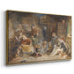 Highland Hospitality, 1832 - Floater Framed Canvas Print