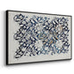 Watercolour for Printed Fabric Design: Wey, c. 1882-1883 - Floater Framed Canvas Print