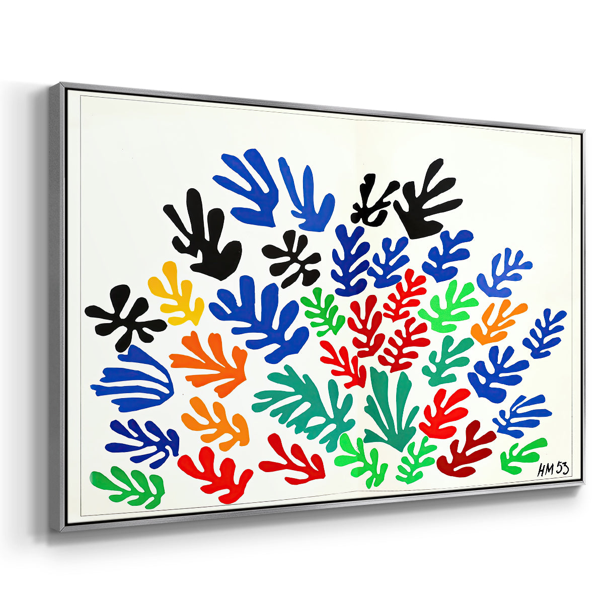 The Sheaf (La gerbe), 1953 - Floater Framed Canvas Print