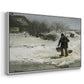Tøsne, 1895 - Floater Framed Canvas Print