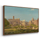 The Roman Forum, c. 1860 - Floater Framed Canvas Print