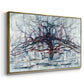 Horizontal Tree, 1912 - Floater Framed Canvas Print