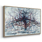 Horizontal Tree, 1912 - Floater Framed Canvas Print