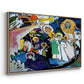 All Saints Day I, 1911 - Floater Framed Canvas Print