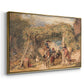 Figures and Animals in a Vineyard, c. 1829 - Floater Framed Canvas Print