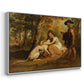 Measure for Measure, or The Biter Bit, 1840 - Floater Framed Canvas Print