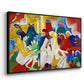 Oriental, 1909 - Floater Framed Canvas Print