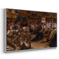 Ball of the Burning Men, 1889 - Floater Framed Canvas Print
