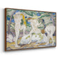 Bathing Women, 1910 - Floater Framed Canvas Print
