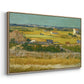 The Harvest, 1888 - Floater Framed Canvas Print