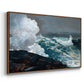 Northeaster, 1895 - Floater Framed Canvas Print