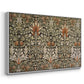 Snakeshead - Charcoal/Spice, c. 1876 - Floater Framed Canvas Print