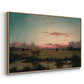 The Marshes at Rhode Island, 1866 - Floater Framed Canvas Print
