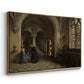Interior of the Church of Saint Paul in Antwerp, c. 1865-1869 - Floater Framed Canvas Print