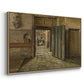 The Conversation, 1884 - Floater Framed Canvas Print