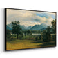 View of Liefering, 1830 - Floater Framed Canvas Print