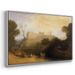 Linlithgow Palace, c. 1807 - Floater Framed Canvas Print