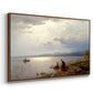 On the Banks of the Chiemsee, 1871 - Floater Framed Canvas Print
