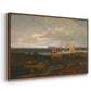 A Scene on the English Coast, c. 1798 - Floater Framed Canvas Print