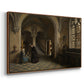 Interior of the Church of Saint Paul in Antwerp, c. 1865-1869 - Floater Framed Canvas Print