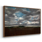 Extensive Landscape with Grey Clouds, c. 1821-1822 - Floater Framed Canvas Print
