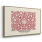Examples of Chinese Ornament, Pl. XCV (Morris Inspired), 1867 - Floater Framed Canvas Print