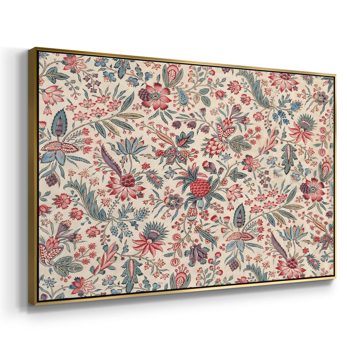 Anaras - Cream, c. 1775-1800 - Floater Framed Canvas Print